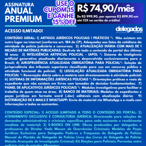 Assinatura Anual Premium