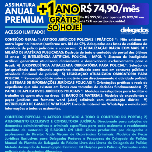 Assinatura Anual Premium