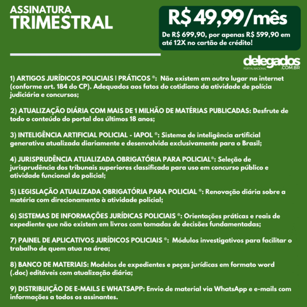 Assinatura Trimestral
