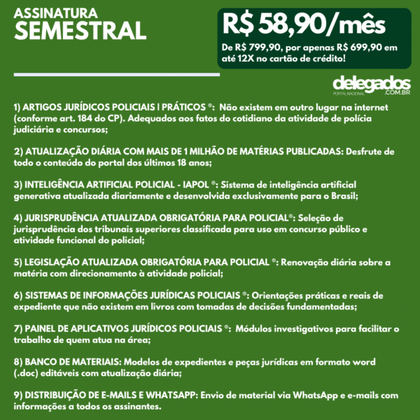 Assinatura Semestral