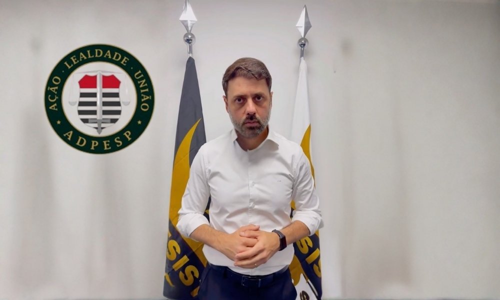 André Santos, presidente da Associação dos Delegados de Polícia Civil de São Paulo