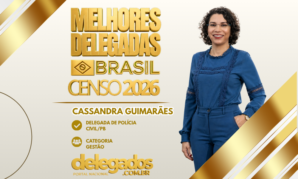 POST MELHORES DELEGADOS BRASIL 2026 CASSANDRA GUIMARÃES