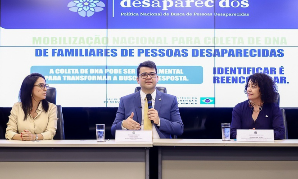 Quarta Mobilização Nacional de Coleta de DNA de Familiares de Pessoas Desaparecidas conta com 342 postos em todas as unidades da Federação.