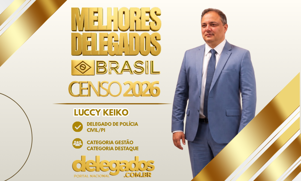 POST MELHORES DELEGADOS BRASIL 2026 LUCCY KEIKO