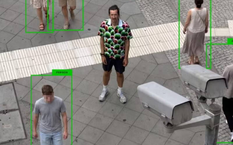 Designer Simon Weckert criou camisa capaz de esconder pessoas de câmeras de vigilância com IA