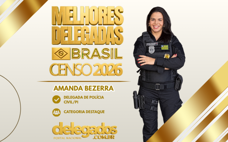 POST MELHORES DELEGADOS BRASIL 2026 AMANDA BEZERRA