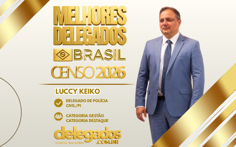 POST MELHORES DELEGADOS BRASIL 2026 LUCCY KEIKO