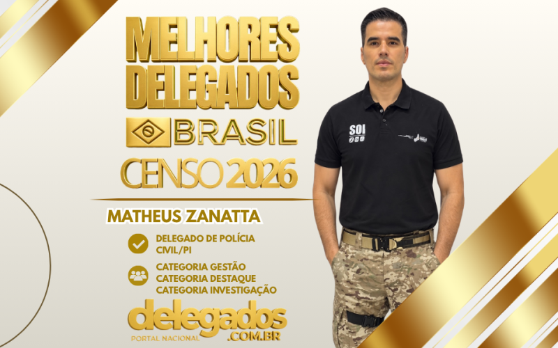 POST MELHORES DELEGADOS BRASIL 2026 MATHEUS ZANATTA